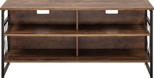 Shumee Szafka RTV ciemne drewno CARLISLE 3