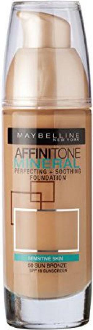 Maybelline  Affinitone Mineral Podkład nr 50 Bronze 30ml 1