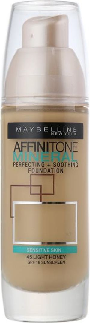 Maybelline  Affinitone Mineral Podkład nr 45 Light Honey 30ml 1