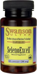 Swanson Swanson - SelenoExcell, 200mcg, 60 kapsułek 1