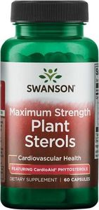 Swanson Swanson - Sterole Roślinne CardioAid, Maksymalna Siła, 60 kapsułek 1