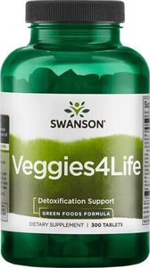 Swanson Swanson - Veggies4Life, 300 tabletek 1