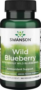 Swanson Swanson - Borówka Dzika, 250 mg, 90 kapsułek 1