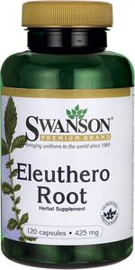 Swanson Swanson - Eleuthero Root (Żeń-Szeń Syberyjski), 425mg, 120 kapsułek 1