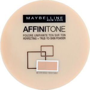 Maybelline  Affinitone Puder w kamieniu nr 42 dark beige 9g 1
