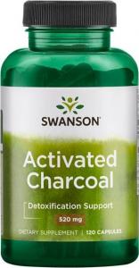 Swanson Swanson - Węgiel Aktywny, 260 mg, 120 kapsułek 1