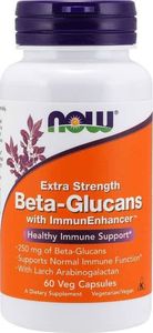 NOW Foods NOW Foods - Beta-Glucans z ImmunEnhancer, 250mg, 60 vkaps 1