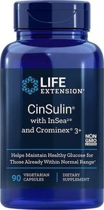 Life Extension Life Extension - CinSulin + InSea2 & Crominex 3+, 90 vkaps 1