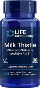 Life Extension Life Extension - Ostropest Plamisty, Silymarin-Silibinins-Isosilybin A & B, 60 vkaps 1