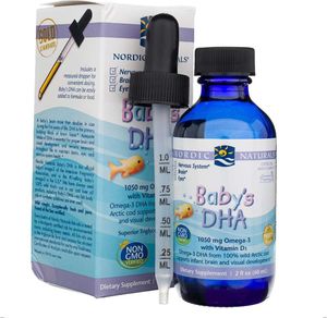 Nordic naturals Nordic Naturals - Baby's DHA, Omega-3 z Witaminą D3, 60 ml 1