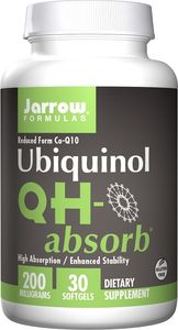 JARROW FORMULAS Jarrow Formulas - Ubiquinol QH-absorb, 200mg, 30 kapsułek miękkich 1
