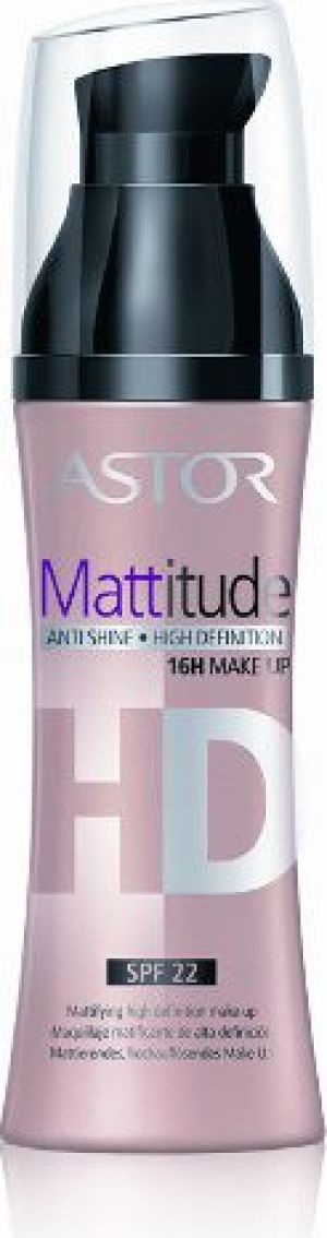 Astor  Podkład matujący do twarzy Mattitude HD nr 012 natural 30ml 1