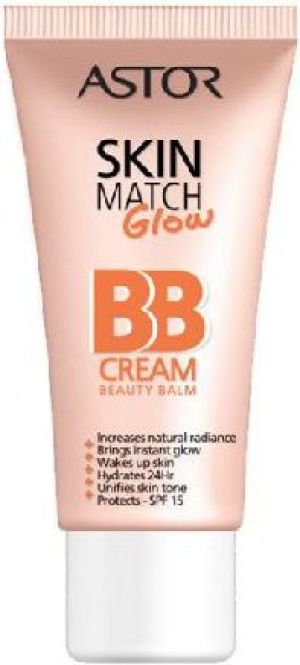Astor  Krem BB Skin Match Glow nr 100 Ivory 30ml - 26111065100 1