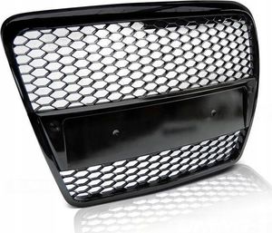 Grill przedni atrapa AUDI A6 C6 RS-TYPE 04-08 BLAC 1