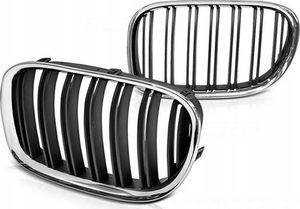 Grill przedni BMW F01 09-15 CHROME BLACK 1