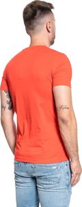 Mustang T-SHIRT MĘSKI MUSTANG AARON C PRINT FLAME SCARLET M 4