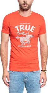 Mustang T-SHIRT MĘSKI MUSTANG AARON C PRINT FLAME SCARLET S 5