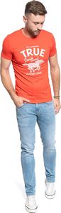 Mustang T-SHIRT MĘSKI MUSTANG AARON C PRINT FLAME SCARLET S 6