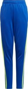 Adidas Spodnie dla dzieci adidas Squadra 21 Training Pant Youth niebiesko-zółte GP6449 164cm 1