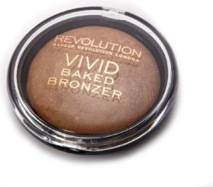 Makeup Revolution Baked Bronzer Puder brązujący wypiekany Golden Days 10g 1