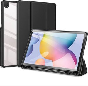 Etui na tablet Dux Ducis Dux Ducis Toby pancerne etui z klapką Smart Case do Samsung Galaxy Tab S6 Lite z uchwytem na rysik czarny 1