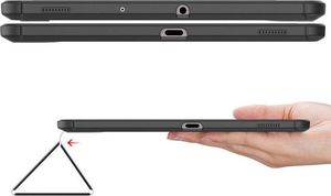 Etui na tablet Dux Ducis Dux Ducis Toby pancerne etui z klapką Smart Case do Samsung Galaxy Tab S6 Lite z uchwytem na rysik czarny 20