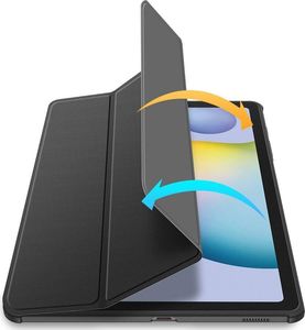Etui na tablet Dux Ducis Dux Ducis Toby pancerne etui z klapką Smart Case do Samsung Galaxy Tab S6 Lite z uchwytem na rysik czarny 8