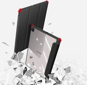 Etui na tablet Dux Ducis Dux Ducis Toby pancerne etui z klapką Smart Case do Samsung Galaxy Tab S6 Lite z uchwytem na rysik czarny 9