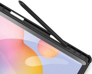 Etui na tablet Dux Ducis Dux Ducis Toby pancerne etui z klapką Smart Case do Samsung Galaxy Tab S6 Lite z uchwytem na rysik czarny 10