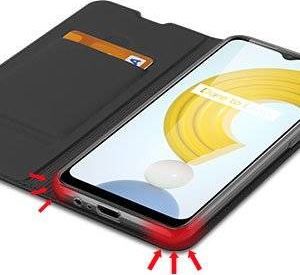 Dux Ducis Dux Ducis Skin Pro kabura etui pokrowiec z klapką Realme C21 czarny 11