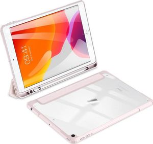 Etui na tablet Dux Ducis Dux Ducis Toby pancerne etui z klapką Smart Case do iPad 10.2'' 2020 / iPad 10.2'' 2019 z uchwytem na Apple Pencil różowy 12
