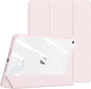 Etui na tablet Dux Ducis Dux Ducis Toby pancerne etui z klapką Smart Case do iPad 10.2'' 2020 / iPad 10.2'' 2019 z uchwytem na Apple Pencil różowy 2