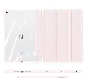 Etui na tablet Dux Ducis Dux Ducis Toby pancerne etui z klapką Smart Case do iPad 10.2'' 2020 / iPad 10.2'' 2019 z uchwytem na Apple Pencil różowy 7