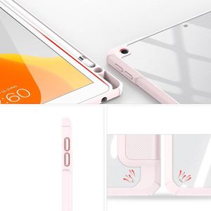 Etui na tablet Dux Ducis Dux Ducis Toby pancerne etui z klapką Smart Case do iPad 10.2'' 2020 / iPad 10.2'' 2019 z uchwytem na Apple Pencil różowy 8