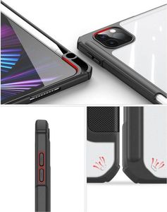 Etui na tablet Dux Ducis Dux Ducis Toby pancerne etui z klapką Smart Case do iPad Air 2020 z uchwytem na Apple Pencil czarny 14