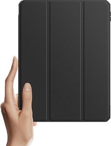 Etui na tablet Dux Ducis Dux Ducis Toby pancerne etui z klapką Smart Case do iPad Air 2020 z uchwytem na Apple Pencil czarny 3