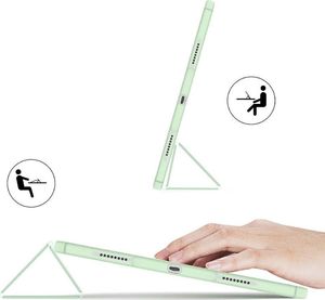 Etui na tablet Dux Ducis Dux Ducis Toby pancerne etui z klapką Smart Case do iPad Air 2020 z uchwytem na Apple Pencil zielony 12