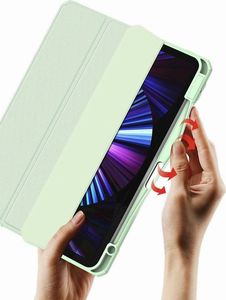 Etui na tablet Dux Ducis Dux Ducis Toby pancerne etui z klapką Smart Case do iPad Air 2020 z uchwytem na Apple Pencil zielony 10