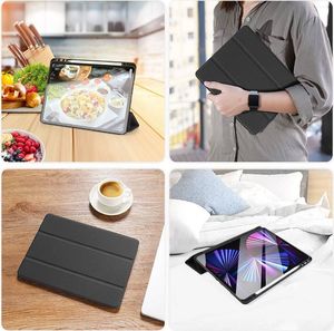 Etui na tablet Dux Ducis DUX DUCIS Osom żelowe etui na tablet Smart Sleep z podstawką iPad Pro 11'' 2021 czarny 11