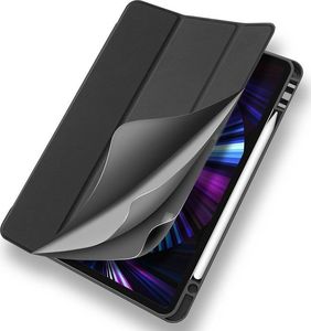 Etui na tablet Dux Ducis DUX DUCIS Osom żelowe etui na tablet Smart Sleep z podstawką iPad Pro 11'' 2021 czarny 2