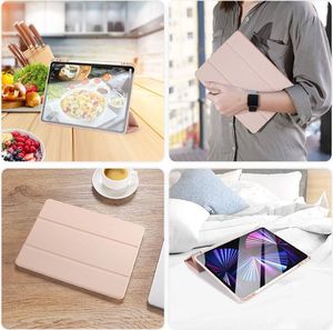 Etui na tablet Dux Ducis DUX DUCIS Osom żelowe etui na tablet Smart Sleep z podstawką iPad Pro 11'' 2021 różowy 11