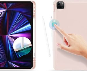 Etui na tablet Dux Ducis DUX DUCIS Osom żelowe etui na tablet Smart Sleep z podstawką iPad Pro 11'' 2021 różowy 3