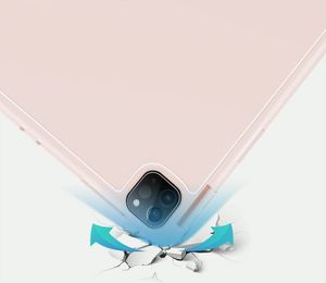 Etui na tablet Dux Ducis DUX DUCIS Osom żelowe etui na tablet Smart Sleep z podstawką iPad Pro 11'' 2021 różowy 10