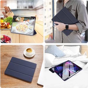 Etui na tablet Dux Ducis DUX DUCIS Osom żelowe etui na tablet Smart Sleep z podstawką iPad Pro 12.9'' 2021 niebieski 11