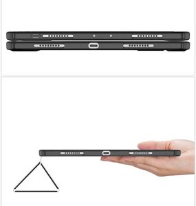 Etui na tablet Dux Ducis Dux Ducis Toby pancerne etui z klapką Smart Case do iPad Pro 11'' 2021 z uchwytem na Apple Pencil czarny 13
