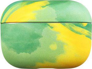 Hurtel Etui ochronne Watercolor do AirPods Pro zielono-żółte 1