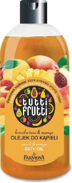 Farmona Tutti Frutti Olejek do kąpieli mango i brzoskwinia 500ml 1