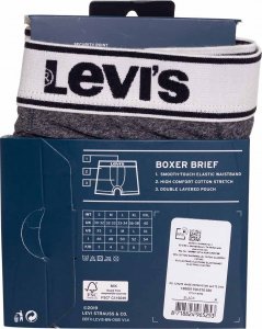 Levi`s Levi's Boxer 2 Pairs Briefs 37149-0398 szary M 10