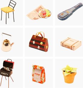 Robotime Technology ROBOTIME Składany Drewniany Model Puzzle 3D Camper 5