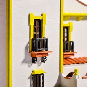 Domus Kits DOMUS KITS Składany Domek z Cegły Model 3D Triana 4